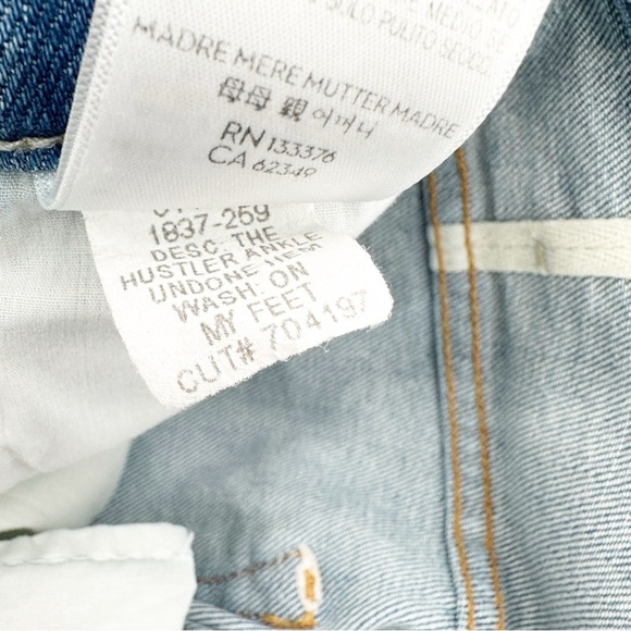 Mother Superior The Hustler Ankle Undone Hem On My Feet Wash - Picture 9 of 10